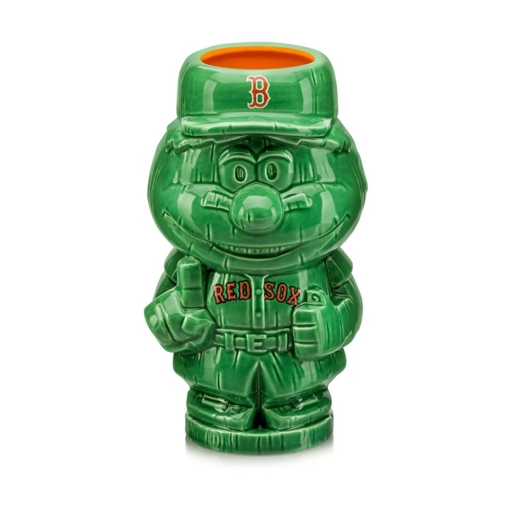 Geeki Tikis MLB Mascot Ceramic Mug  Boston Red Sox Wally the Green Monster NWOT
